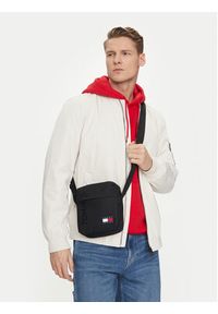 Tommy Jeans Saszetka AM0AM12902 Czarny. Kolor: czarny. Materiał: skóra #4