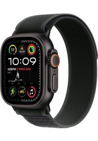APPLE - Smartwatch Apple Watch Ultra 2 GPS + Cellular 49mm Black Titanium Case Trail Loop M/L Czarny (MX4V3KS/A). Rodzaj zegarka: smartwatch. Kolor: czarny #1