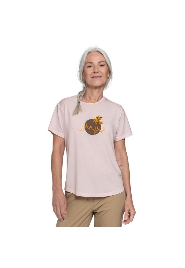 SCHÖFFEL - Koszulka damska Schöffel Haberspitz. Kolor: różowy