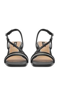 Nine West Sandały EO-LS505187-13 Czarny. Kolor: czarny. Materiał: materiał #4