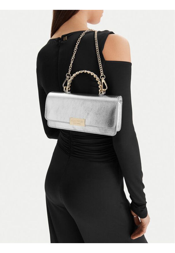 Nine West Torebka CEO-Mercer Mood-KY317 Srebrny. Kolor: srebrny