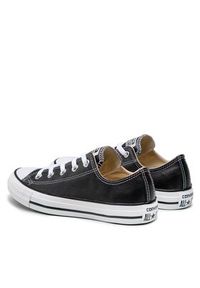 Converse Trampki Chuck Taylor All Star Ox 132174C Czarny. Kolor: czarny. Materiał: skóra #6