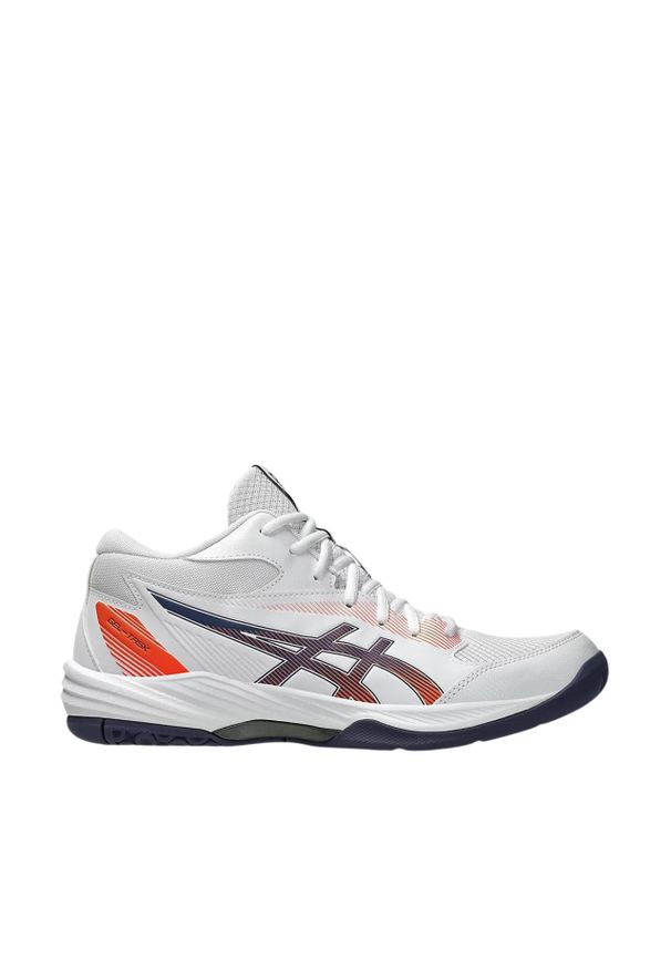 Buty męskie do siatkówki Asics Gel-Task MT 4. Kolor: pomarańczowy, biały, wielokolorowy, niebieski. Sport: siatkówka