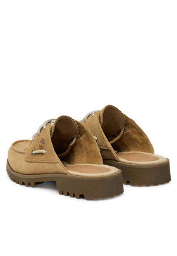 Timberland Klapki Noreen TB0A4198EW11 Beżowy. Kolor: beżowy. Materiał: skóra, zamsz