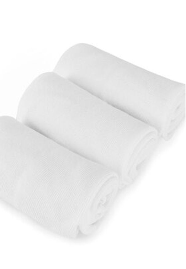 Gino Rossi Skarpety 3MB-001-AW24 (3-pack) Biały. Kolor: biały. Materiał: bawełna