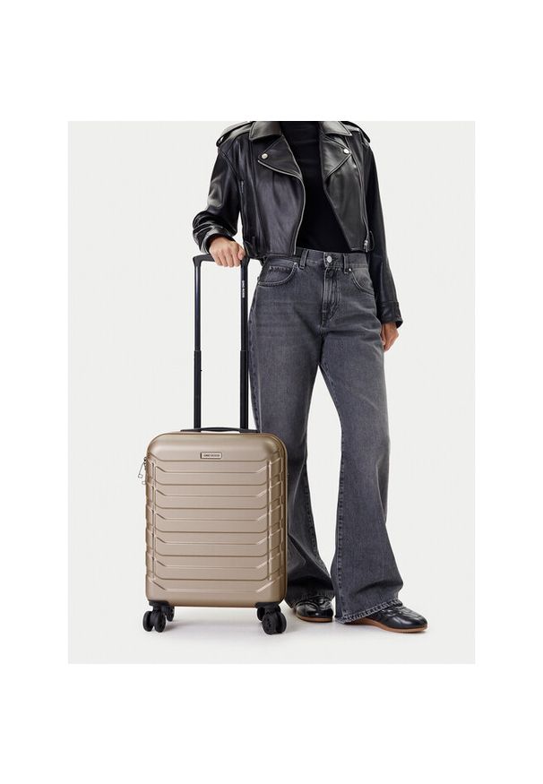 Gino Rossi - Walizka kabinowa GINO ROSSI. Kolor: złoty