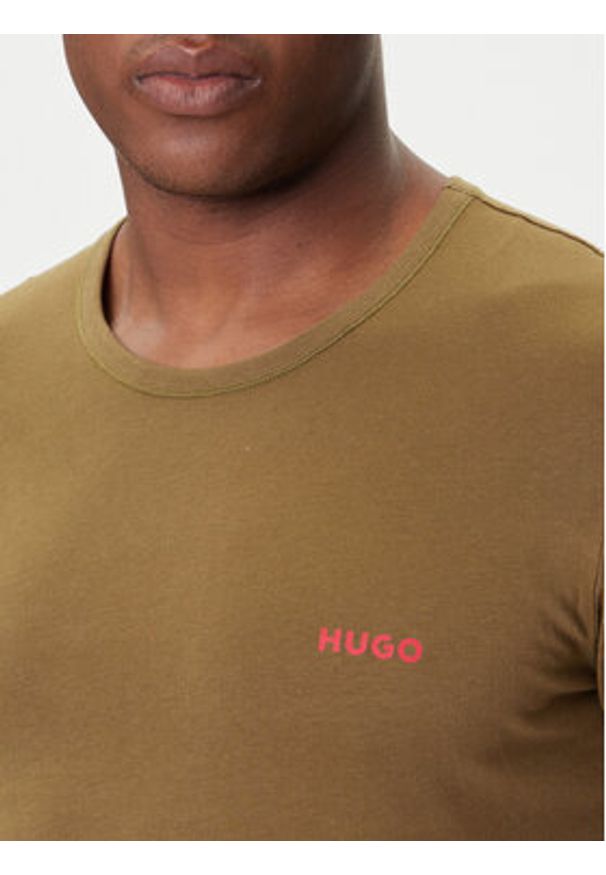 Hugo - HUGO Komplet 3 t-shirtów 50532811 Kolorowy Regular Fit. Materiał: bawełna. Wzór: kolorowy