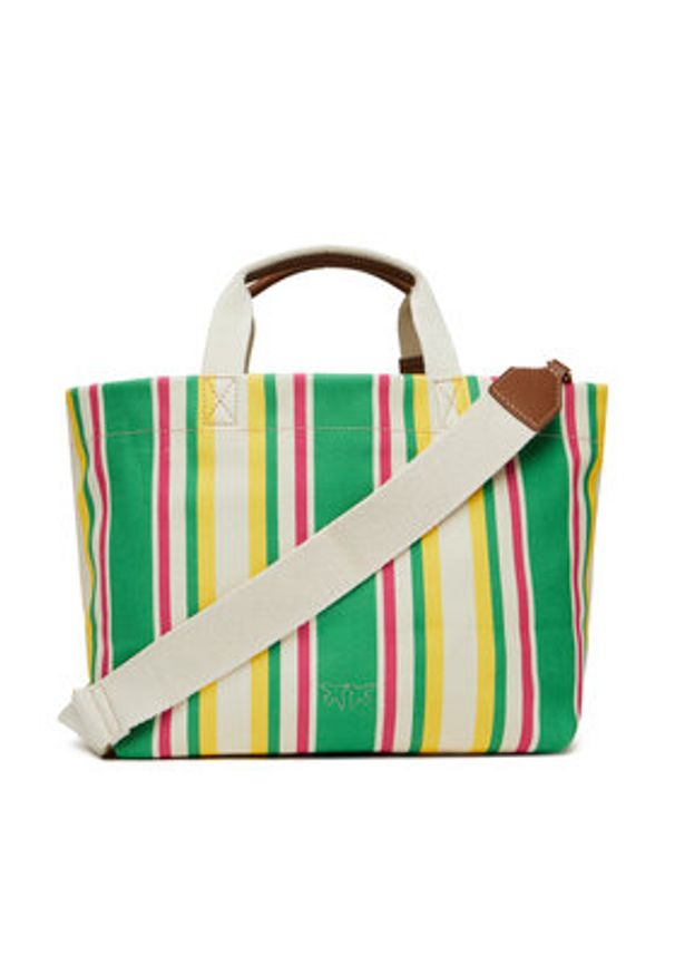 Pinko - PINKO Torebka Shopping Bag Medium PE 25 PLTT 104753 A2G5 Zielony. Kolor: zielony