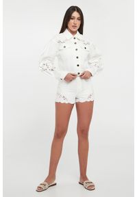 Twinset Milano - Szorty damskie z haftem TWINSET. Wzór: haft #1