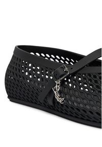 Karl Lagerfeld - KARL LAGERFELD Baleriny Jelly Ballet KL80035 Czarny. Kolor: czarny. Materiał: syntetyk #3