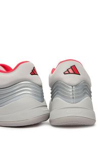 Adidas - adidas Buty do koszykówki Dame X KJ4398 Srebrny. Kolor: srebrny. Materiał: materiał. Sport: koszykówka #4