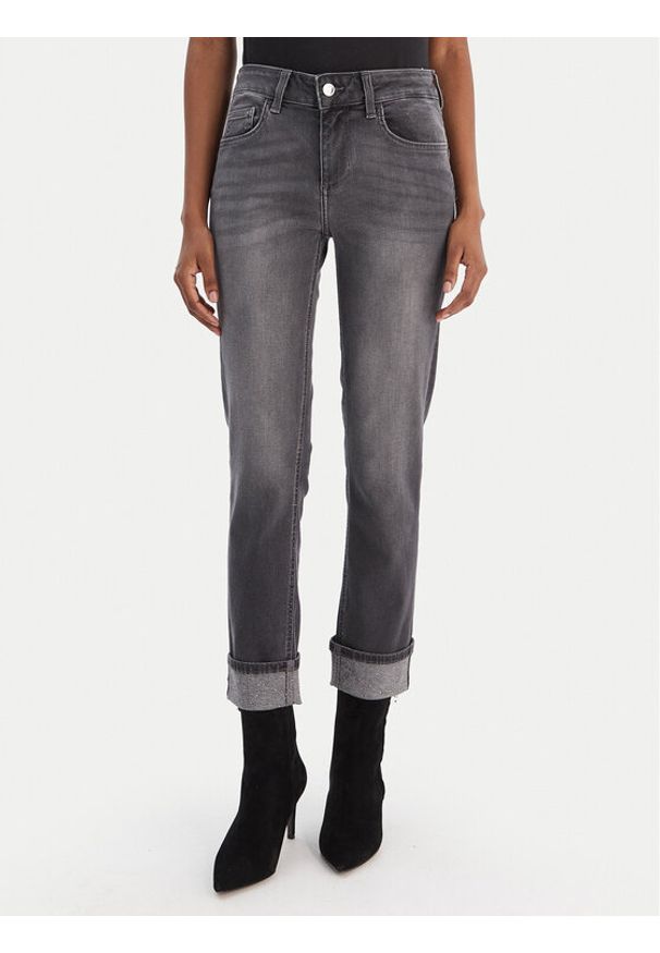 Liu Jo Jeansy UF5006 D4615 Szary Regular Fit. Kolor: szary
