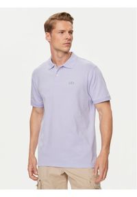 GAP - Gap Polo 586306-14 Fioletowy Regular Fit. Typ kołnierza: polo. Kolor: fioletowy. Materiał: bawełna