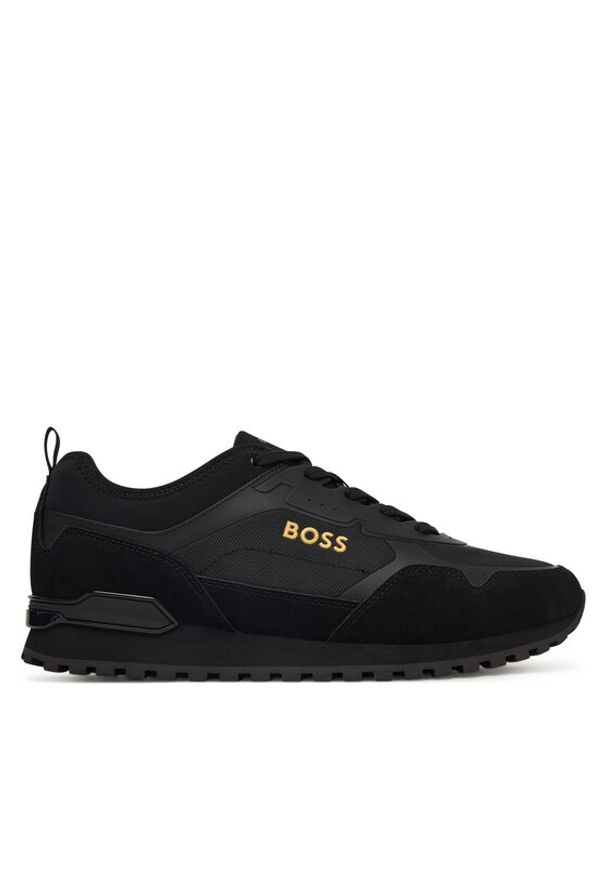 BOSS Sneakersy Parkour-L 50576532 Czarny. Kolor: czarny. Materiał: materiał
