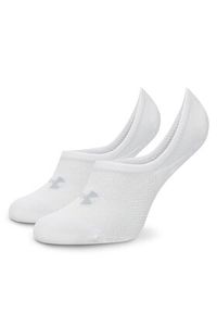 Under Armour Stopki Breathe Lite 1370075 Biały. Kolor: biały. Materiał: materiał, poliester