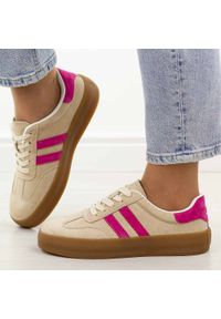 Beżowe skórzane półbuty damskie Filippo Dp6764/25. Okazja: na spacer, na co dzień. Kolor: beżowy. Materiał: skóra, nubuk. Sezon: wiosna, jesień, lato. Styl: casual, elegancki, klasyczny #1