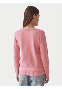 Tatuum Sweter Wira T2416.092B Różowy Regular Fit. Kolor: różowy. Materiał: wiskoza