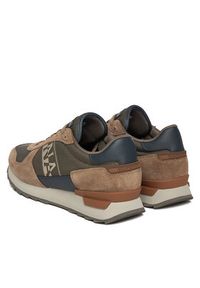 Napapijri Sneakersy Stab NP0A88XI Kolorowy. Materiał: zamsz, skóra. Wzór: kolorowy