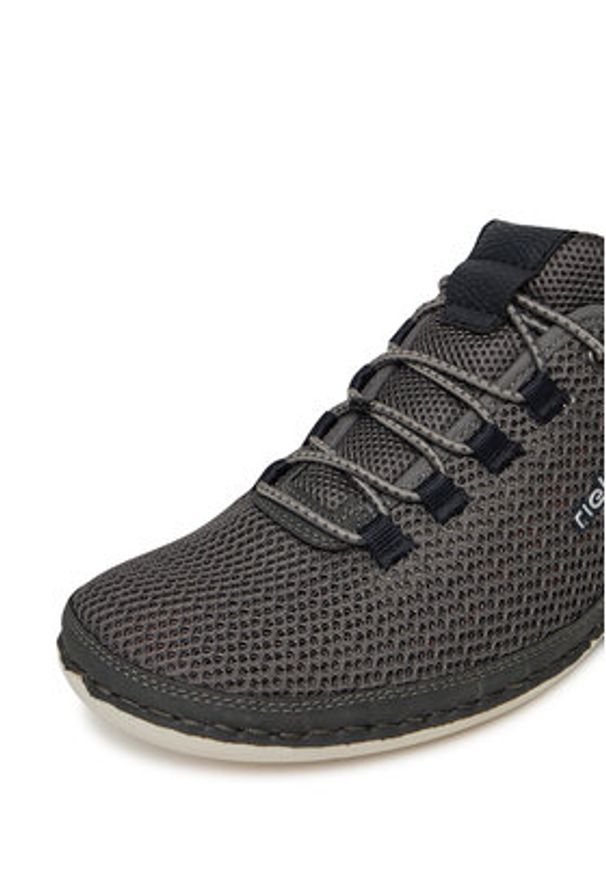 Rieker Sneakersy 07555-45 Szary. Kolor: szary. Materiał: materiał