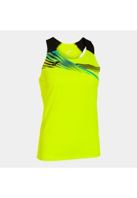 Joma Elite X Damski top fluor żółty-czarny S. Kolor: czarny, żółty, wielokolorowy