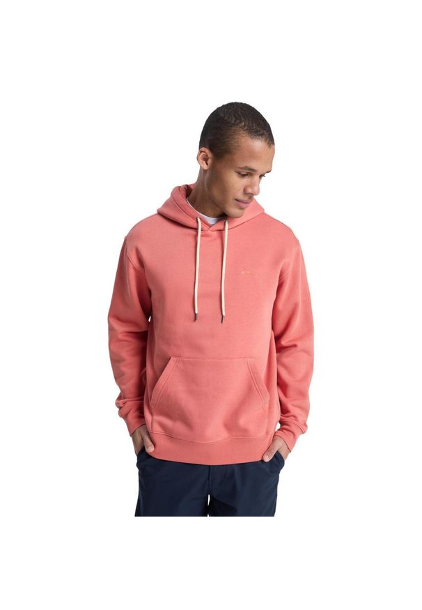 Quiksilver - Bluza z kapturem dla Mężczyzn SALT WATER Różowy. Typ kołnierza: kaptur. Kolor: różowy. Materiał: poliester, bawełna, tkanina