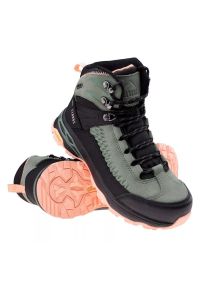 Buty Elbrus Engen Mid Wp Gr W 92800555459 zielone. Kolor: zielony. Materiał: guma, materiał, skóra. Szerokość cholewki: normalna #2