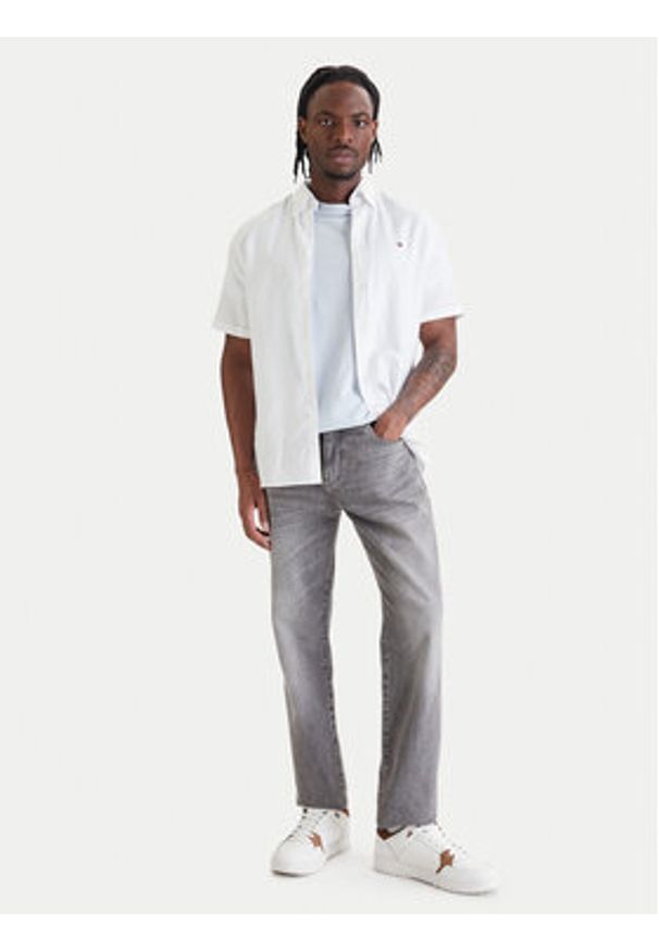 TOMMY HILFIGER - Tommy Hilfiger Koszula MW0MW42450 Biały Regular Fit. Kolor: biały. Materiał: bawełna