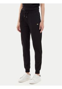 EA7 Emporio Armani Spodnie dresowe 7W000082 AF13135 UC001 Czarny Regular Fit. Kolor: czarny. Materiał: bawełna #1