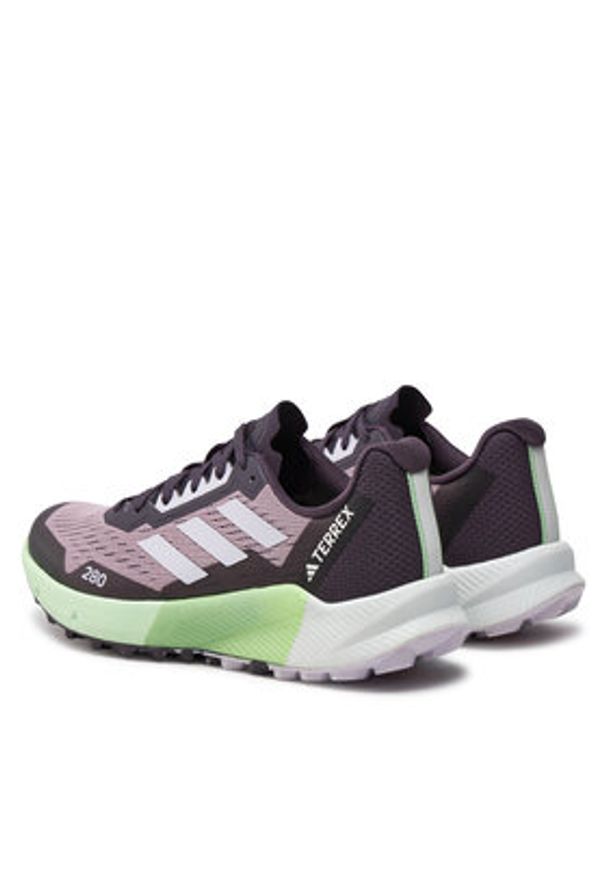Adidas - adidas Buty do biegania Terrex Agravic Flow 2.0 Trail Running ID2504 Fioletowy. Kolor: fioletowy. Materiał: materiał. Model: Adidas Terrex. Sport: bieganie