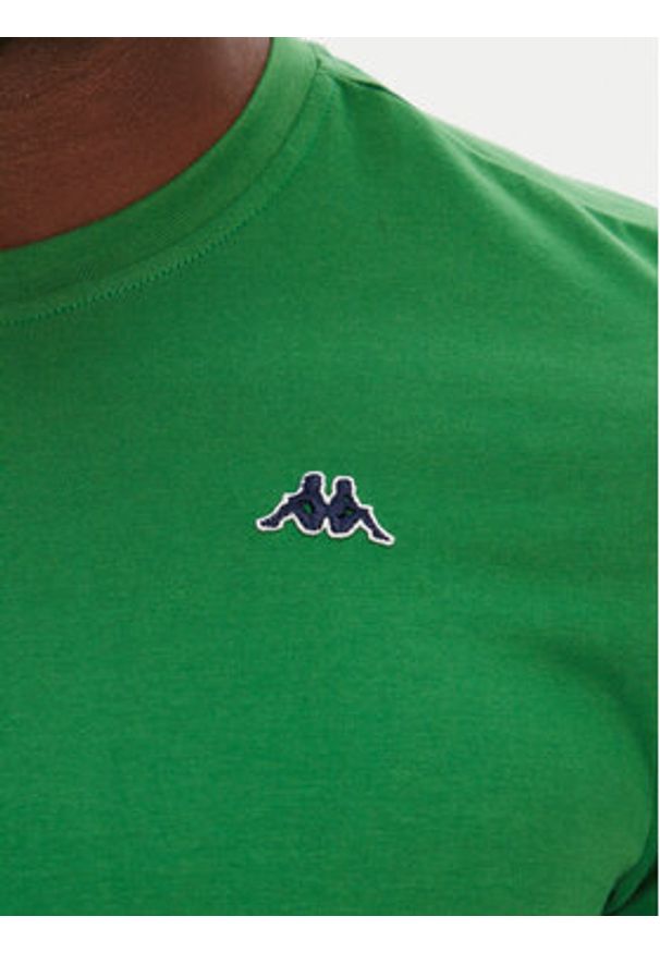 Robe di Kappa T-Shirt Luc 611187W Zielony Regular Fit. Kolor: zielony. Materiał: bawełna