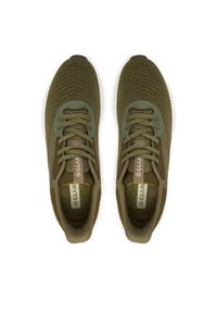 Clarks Sneakersy Pace Move 26186614 Zielony. Kolor: zielony. Materiał: materiał #5