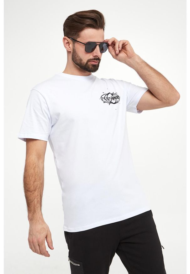 Plein Sport - T-shirt męski PLEIN SPORT. Styl: sportowy