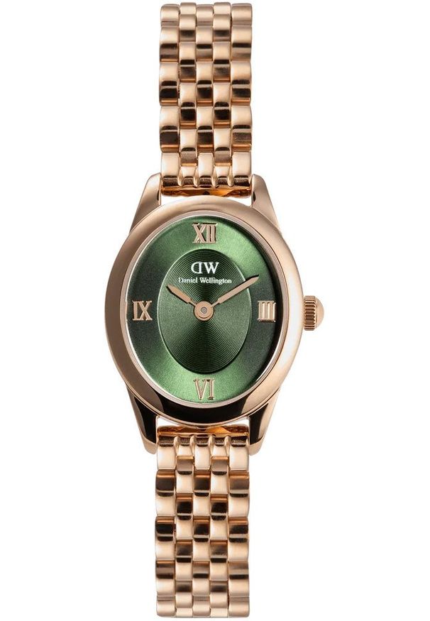 Zegarek damski Daniel Wellington DW00100806 różowe złoto. Kolor: różowy, złoty, wielokolorowy