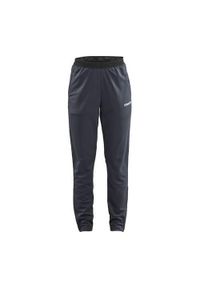 Spodnie treningowe damskie Craft Evolve. Kolor: szary. Materiał: dresówka. Sport: fitness