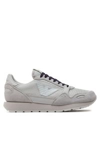 Emporio Armani Sneakersy X3X058 XN730 01786 Szary. Kolor: szary. Materiał: materiał