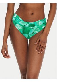 Seafolly Dół od bikini Secret Garden 44320-220 Zielony. Kolor: zielony. Materiał: syntetyk #1