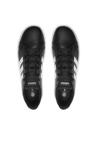 Adidas - adidas Sneakersy Grand Court GW6503 Czarny. Kolor: czarny. Materiał: syntetyk