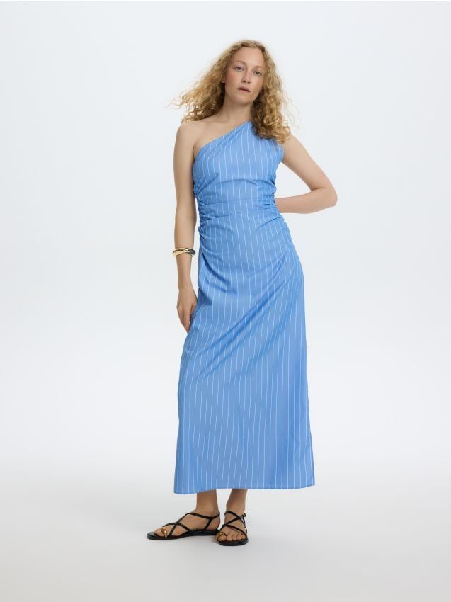 mojvfページ Sukienka maxi z paskiem Kolor wielobarwny - RESERVED - 9194E-MLC