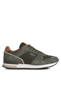 Pepe Jeans Sneakersy PMS31012 Zielony. Kolor: zielony