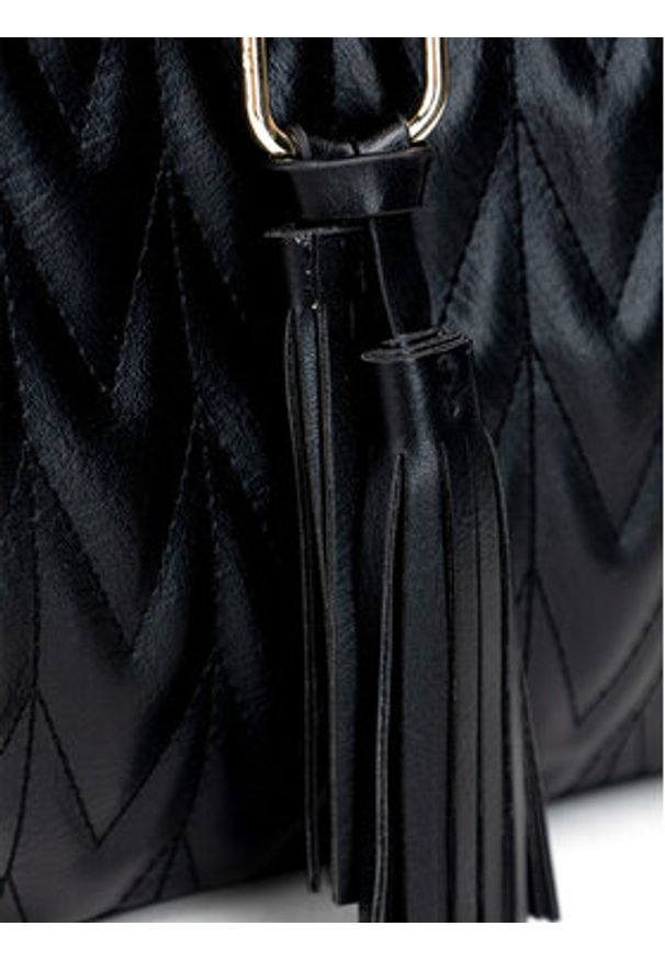 Monnari Torebka TORIMP0-24Z-BAG5240-K020D000 Czarny. Kolor: czarny. Materiał: skórzane