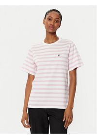 Weekend Max Mara T-Shirt Satrapo 2515971031 Różowy Regular Fit. Kolor: różowy. Materiał: bawełna #1