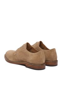 Gino Rossi - GINO ROSSI Półbuty CEO-CALIBER-01 MI08 Beżowy. Kolor: beżowy. Materiał: zamsz, skóra #3