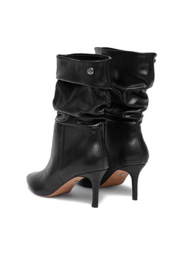 Nine West Botki CEO-SAMIRA-01 Czarny. Kolor: czarny. Materiał: syntetyk, materiał