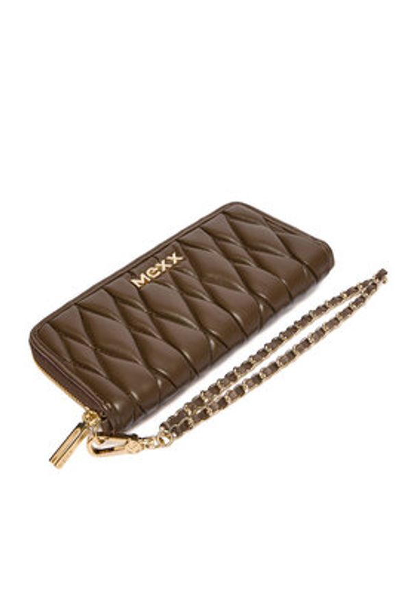 MEXX Portfel CEO-MEXX-W1-001-AW25 Brązowy. Kolor: brązowy. Materiał: materiał, syntetyk