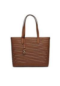 MICHAEL Michael Kors Torebka Eliza 30T4GZAT4L Brązowy. Kolor: brązowy. Materiał: skórzane #5