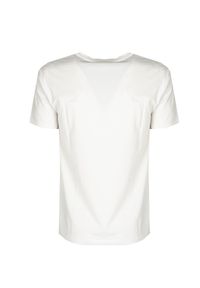 John Richmond T-Shirt | HMP25017TS | Mężczyzna | Biały. Okazja: na co dzień. Kolor: biały. Materiał: bawełna. Długość: długie. Wzór: nadruk. Styl: elegancki, casual #4