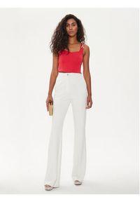 Marciano Guess Top 4GGH21 7074A Koralowy Slim Fit. Kolor: pomarańczowy. Materiał: wiskoza #6