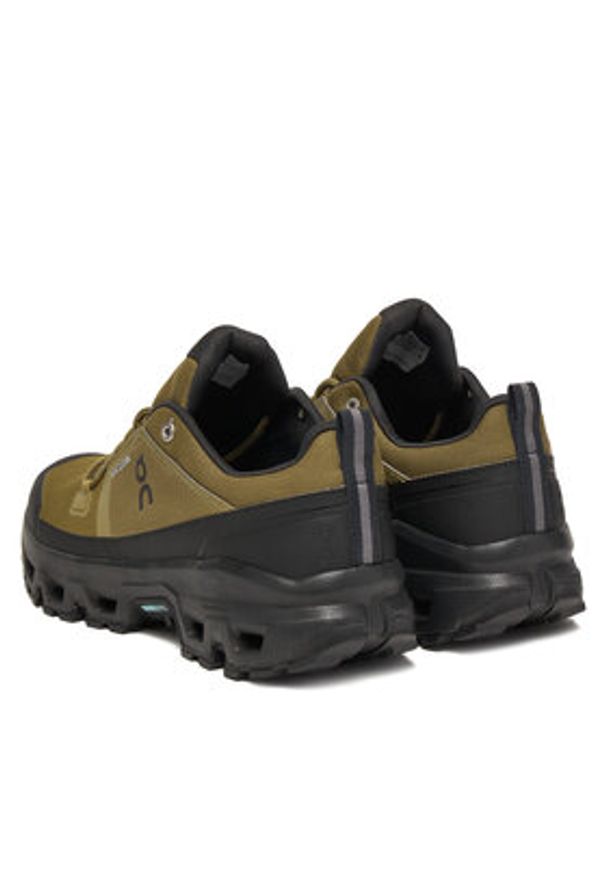 On Trekkingi Cloudrock Low Wp 3MF10251473 Khaki. Kolor: brązowy. Materiał: materiał. Sport: turystyka piesza