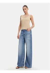Guess Top W5GR16 Z3E22 Kolorowy Regular Fit. Materiał: wiskoza. Wzór: kolorowy #5