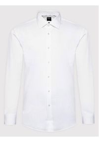 BOSS - Boss Koszula H-Hank-Kent-C1-214 50469345 Biały Slim Fit. Typ kołnierza: kołnierzyk klasyczny. Kolor: biały. Materiał: bawełna #6